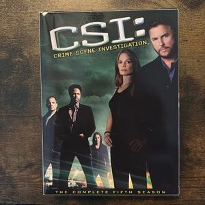 CSI:Crime Scene Investigation complete fifth season dvd’s